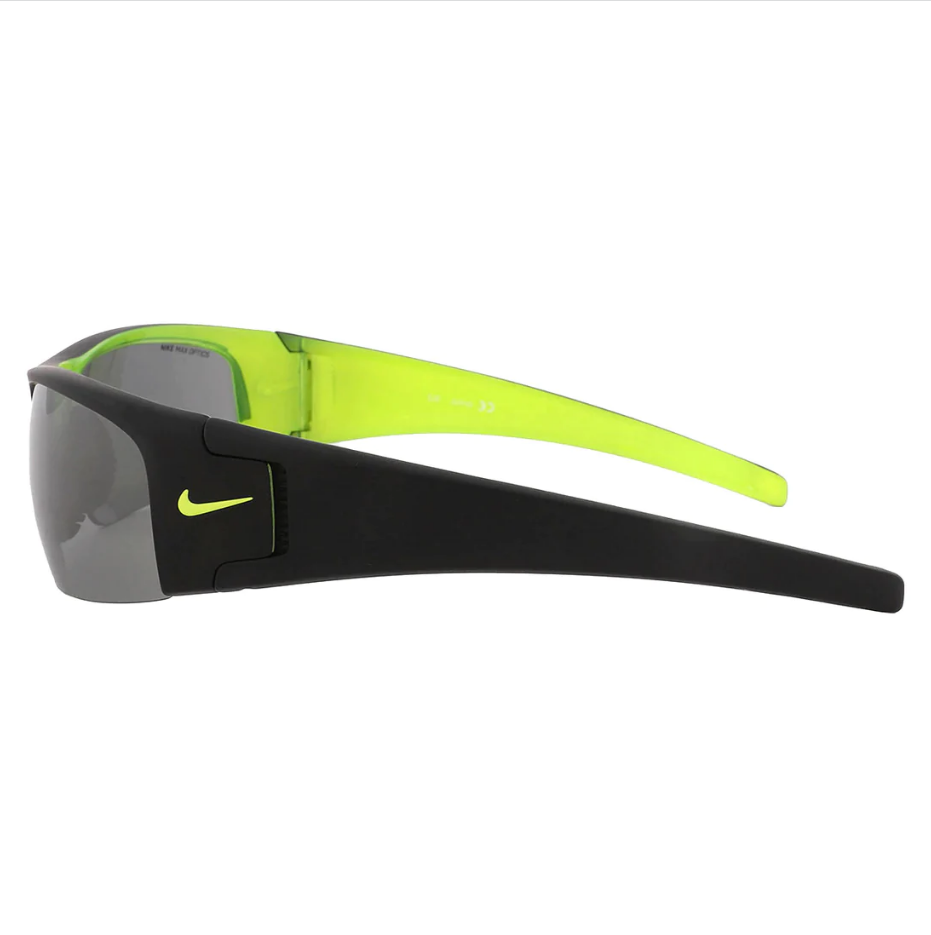 Nike Diverge Men's Sunglasses Matte Black Volt EV0325 Sport Wrap New w Tag Paper