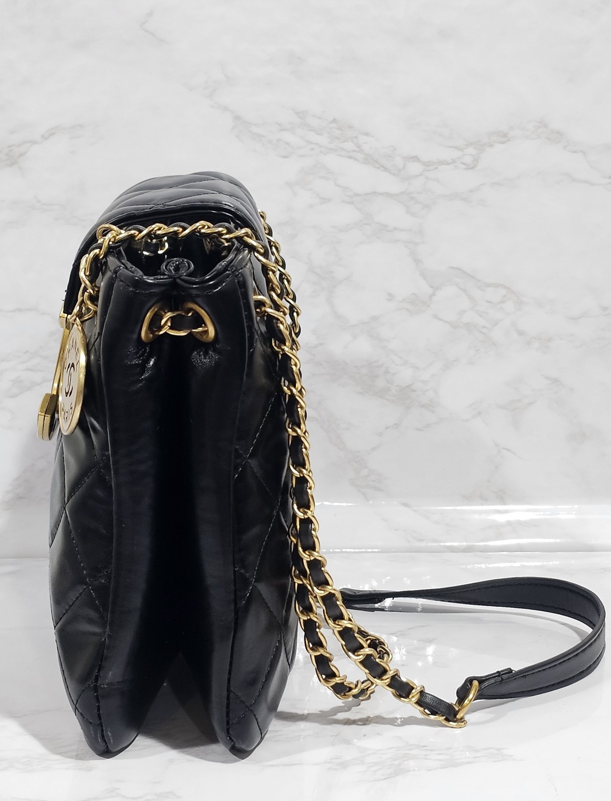 Chanel Makeup Black Quilted CC Bag - VIP Gift