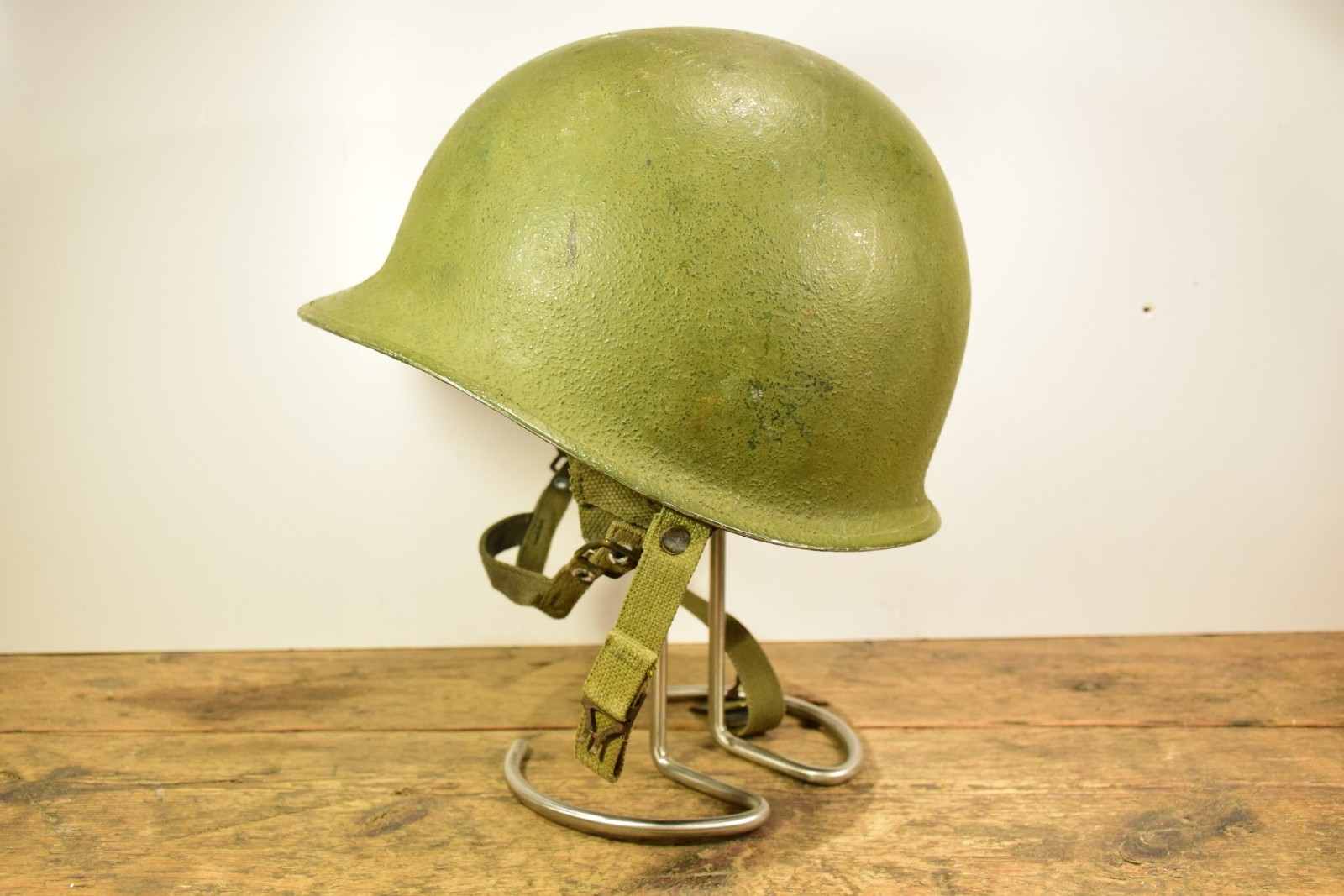 US M1 fixed bale para helmet, Westinghouse rigger liner - Original