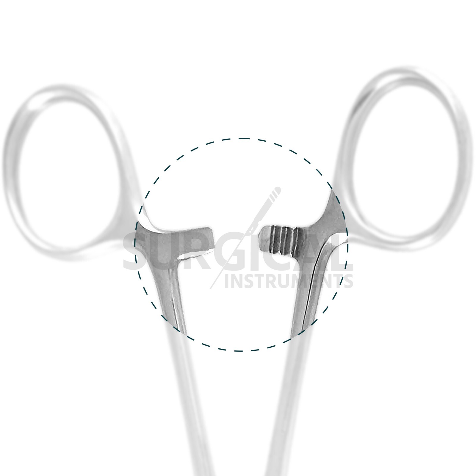 2 Pcs Set 12" Straight + Curved Hemostat Forceps Locking Clamps German Grade