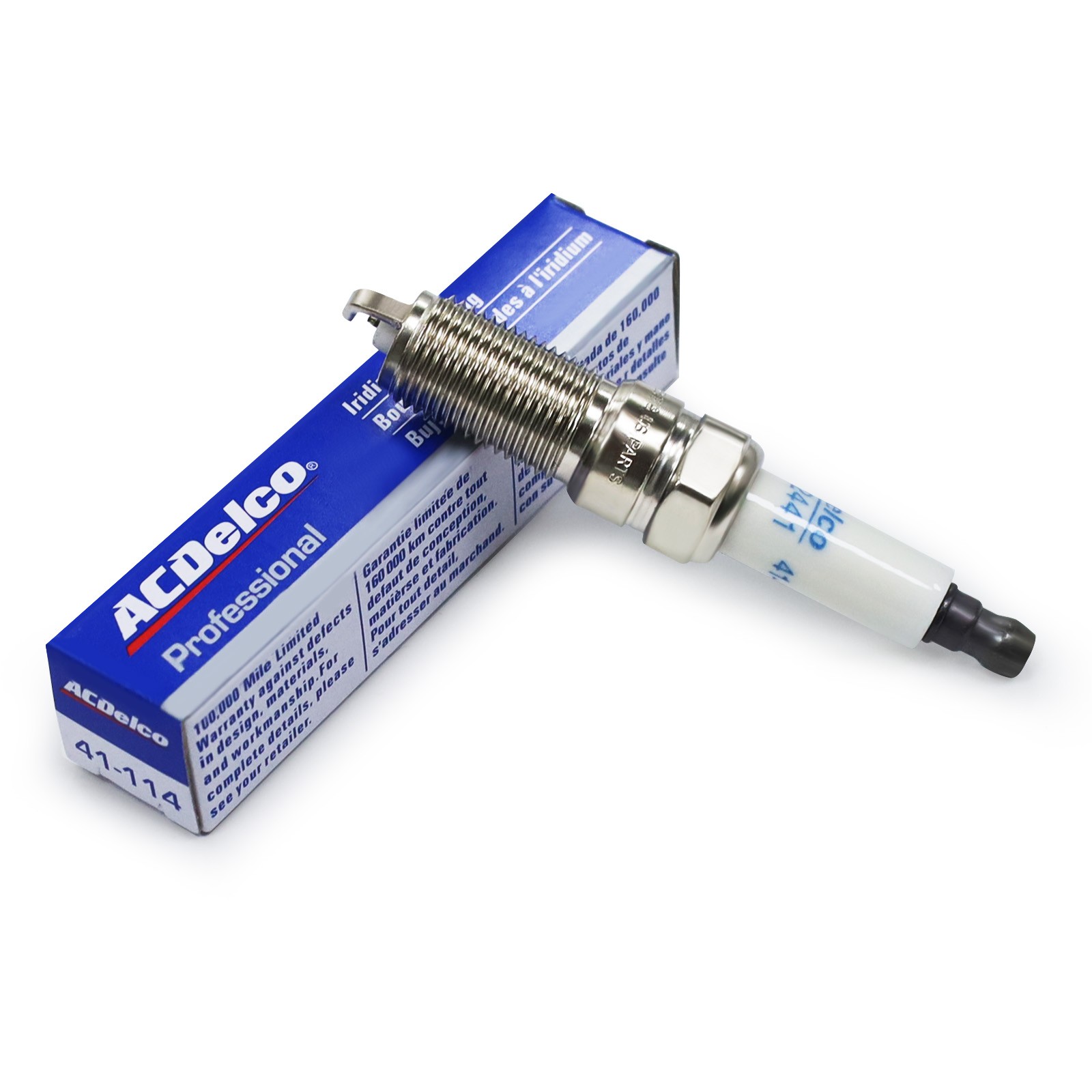 8set 41-114 Iridium Spark Plugs ACDELCO 12622441 Fit. for Cadillac Chevrolet GMC