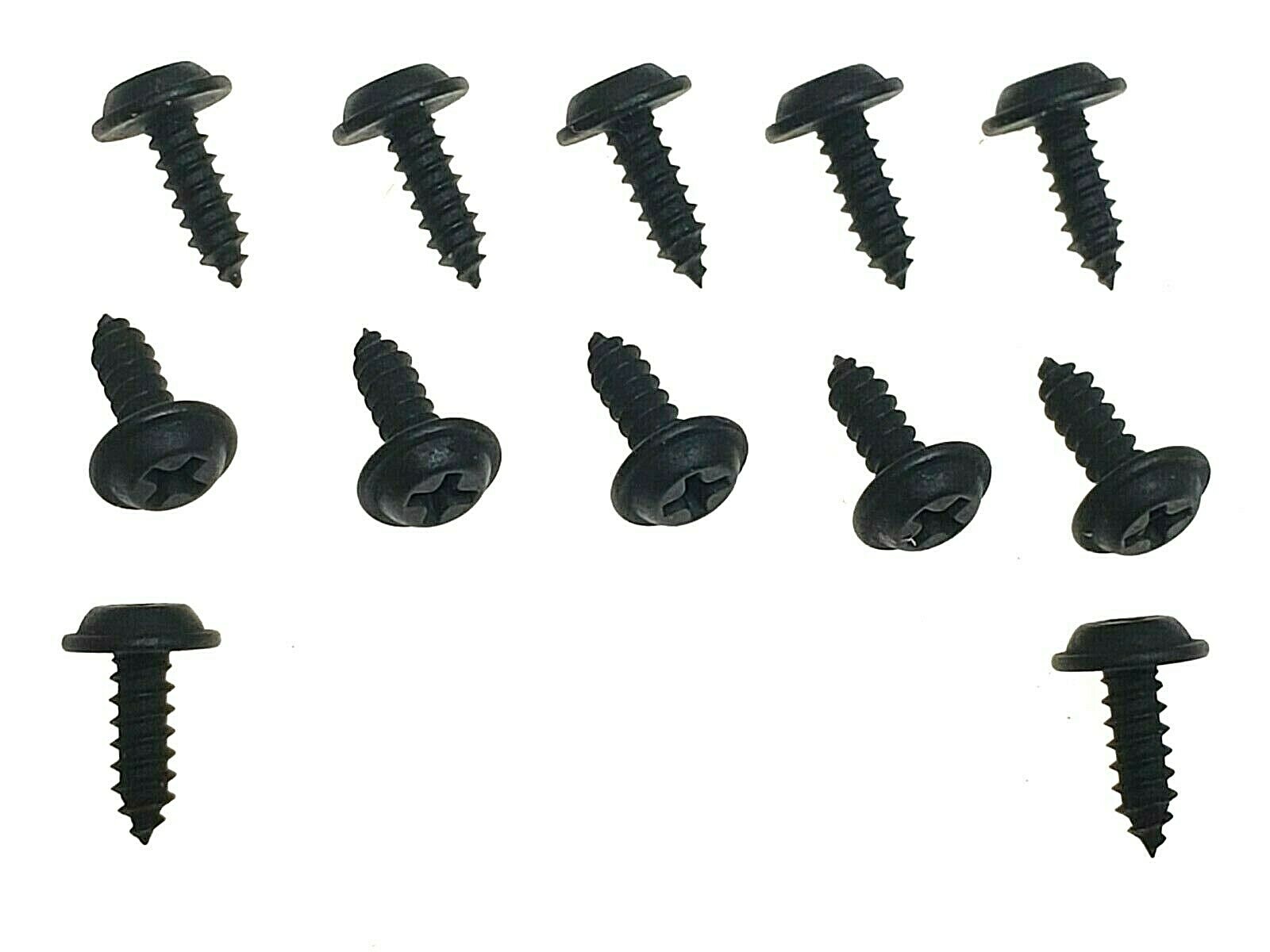 68-72 GM Dash Glove Box Door & Insert Liner Factory Correct Screw Set 12pcs QJ