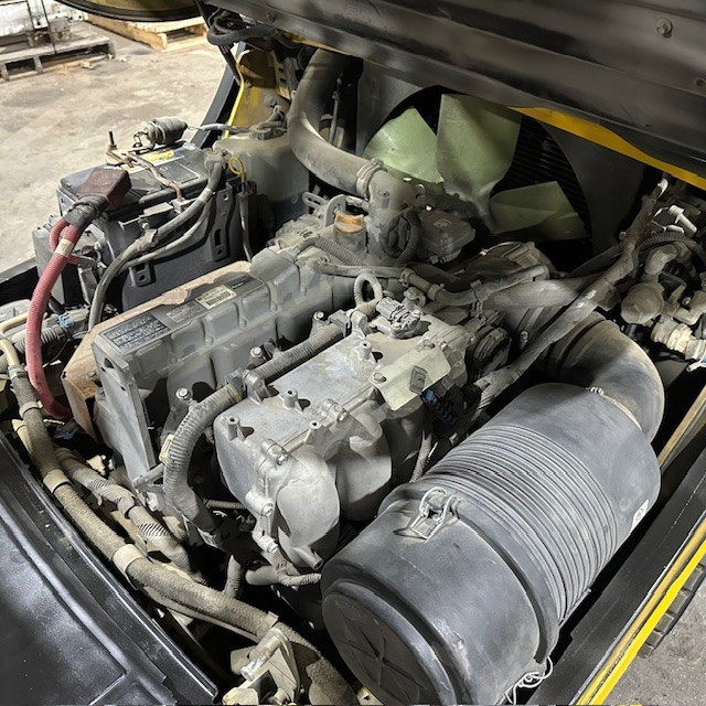 2018 Yale GLC080VX 8000lb Used Forklift Triple Mast Sideshift LP Gas 7186 Hours