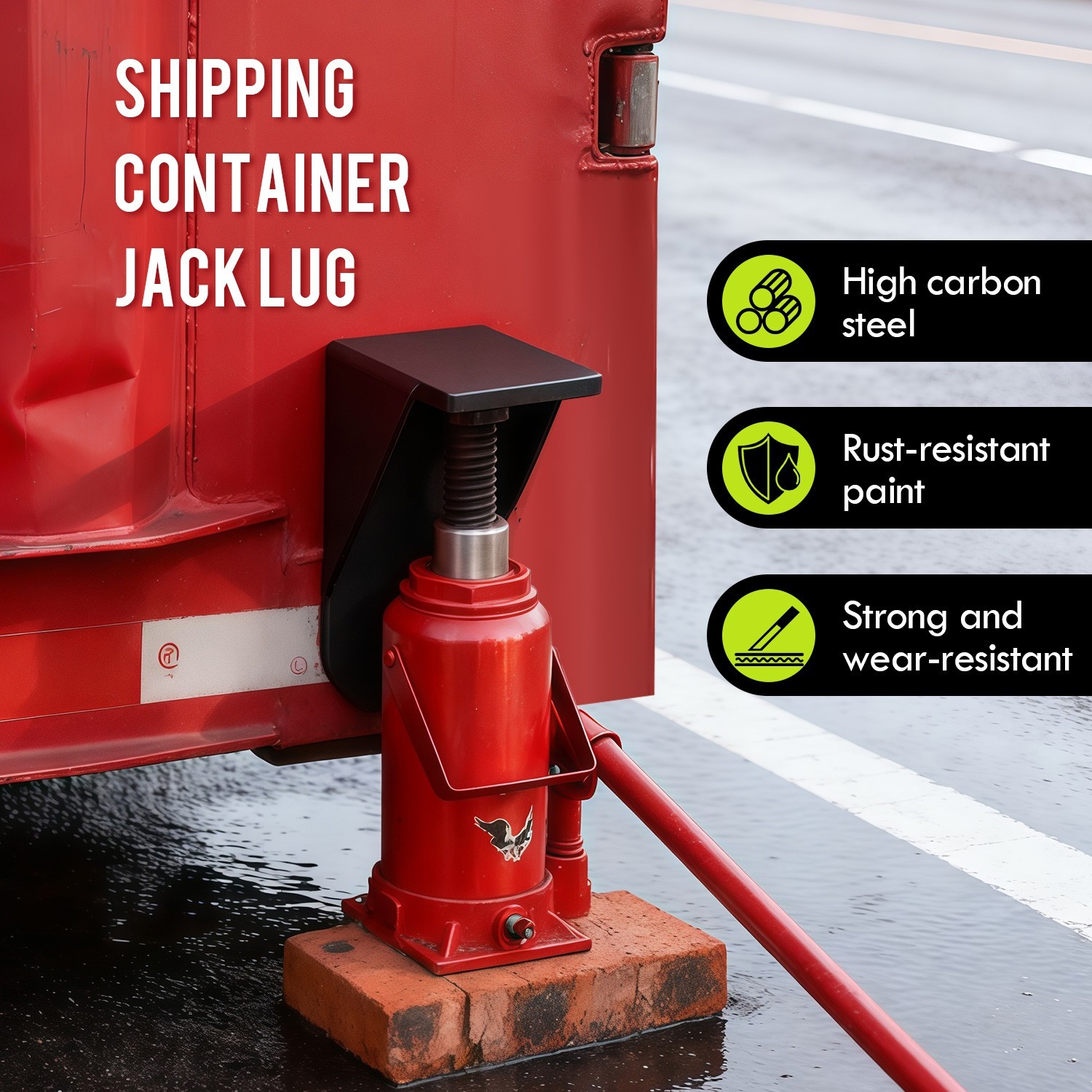 Shipping Container Jack Lug with Circular Limiter,Shipping Container Accessories