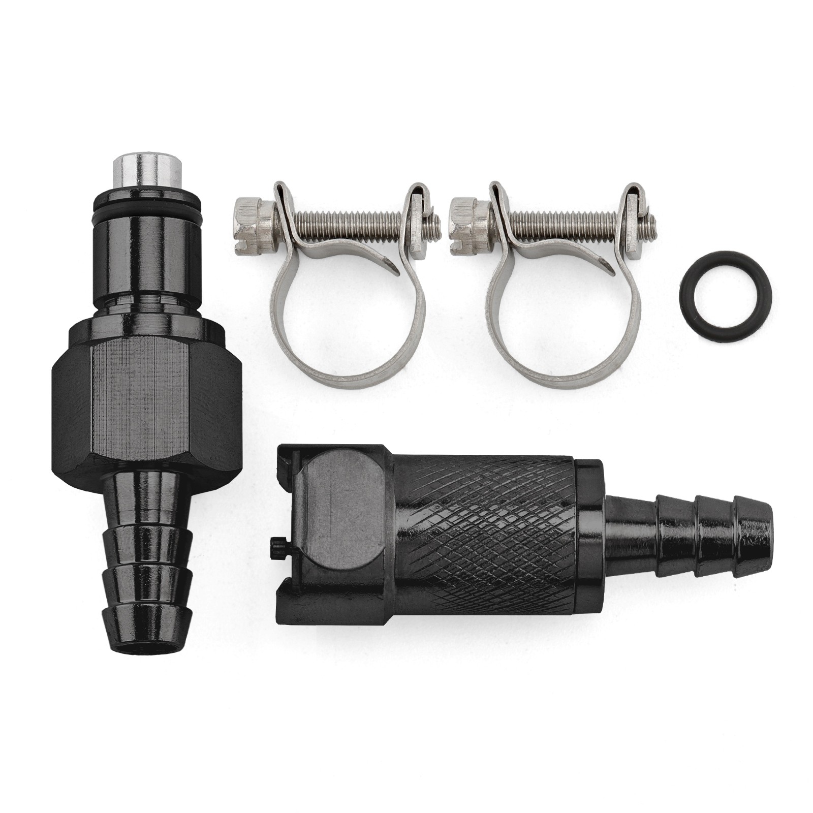 5/16" Gas Tank Fuel Line Hose Quick Release Connect Disconnect Coupling Kit Set