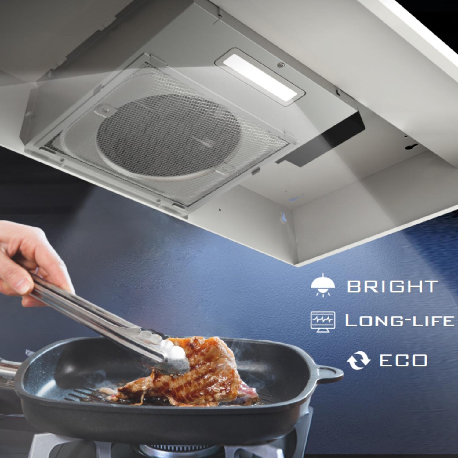 30 inch Under Cabinet Range Hood Kitchen Vent 230CFM Convertible Stainless Steel