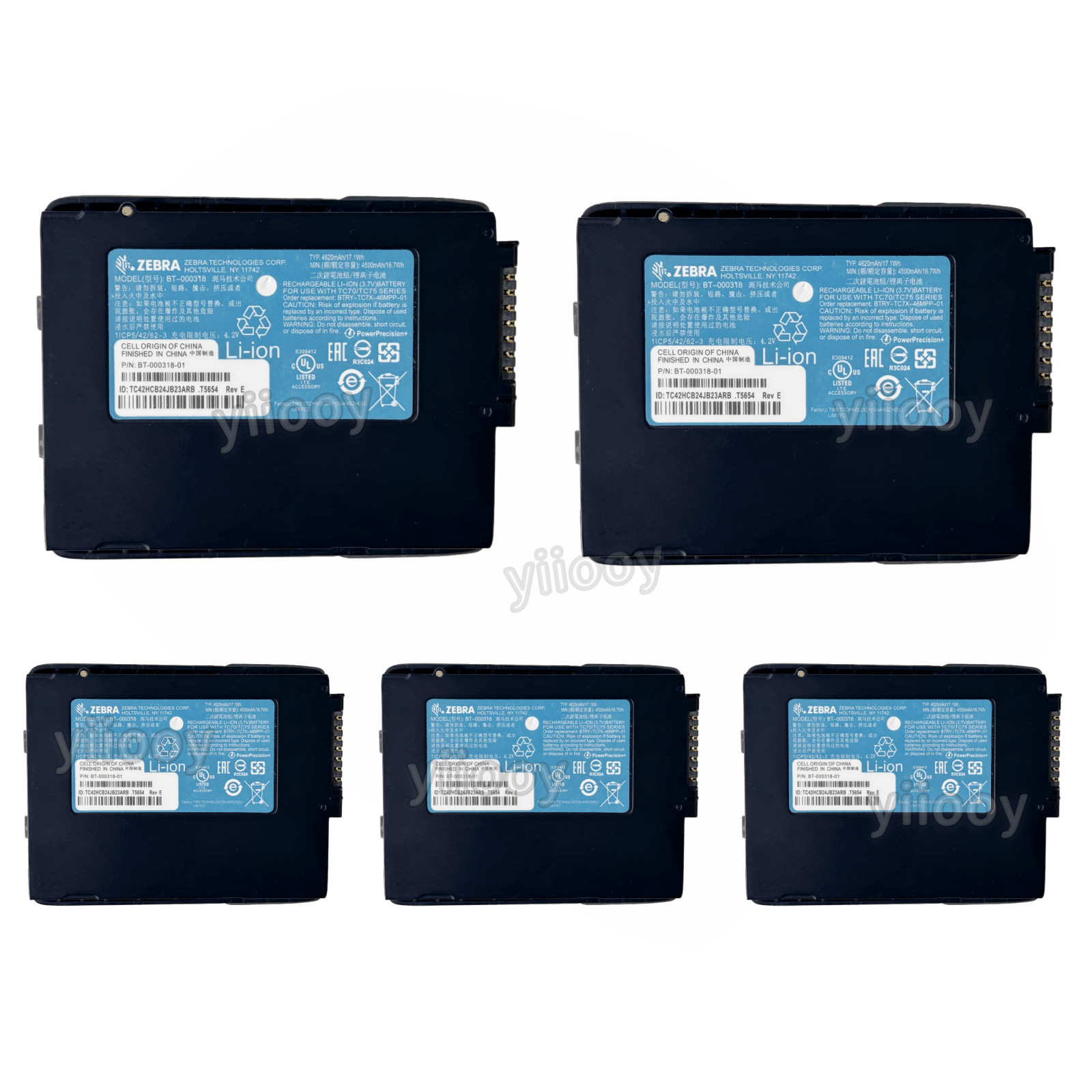 10-PACK New Genuine tc77 Battery for Zebra tc55 tc70 tc72 tc75 BT-000318