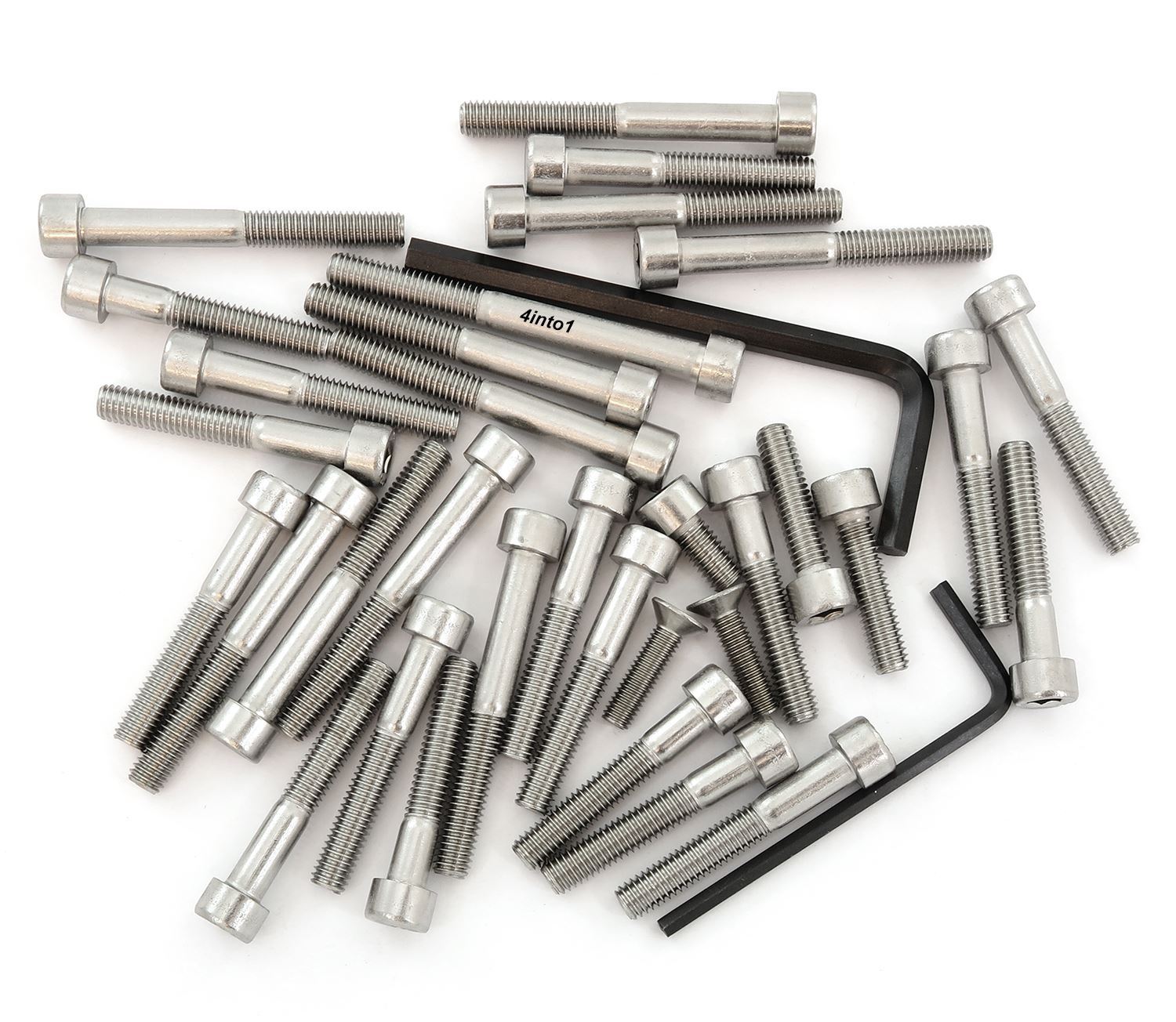 Stainless Steel Allen Bolt Set - Honda TL125 Trials - 1973-1975 - 33 Bolts