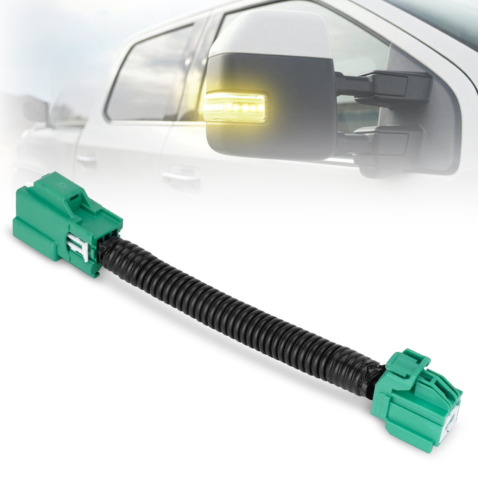 Mirror Spot Lights Speed Override Mod Harness For 2015-2020 Ford F-150 Raptor