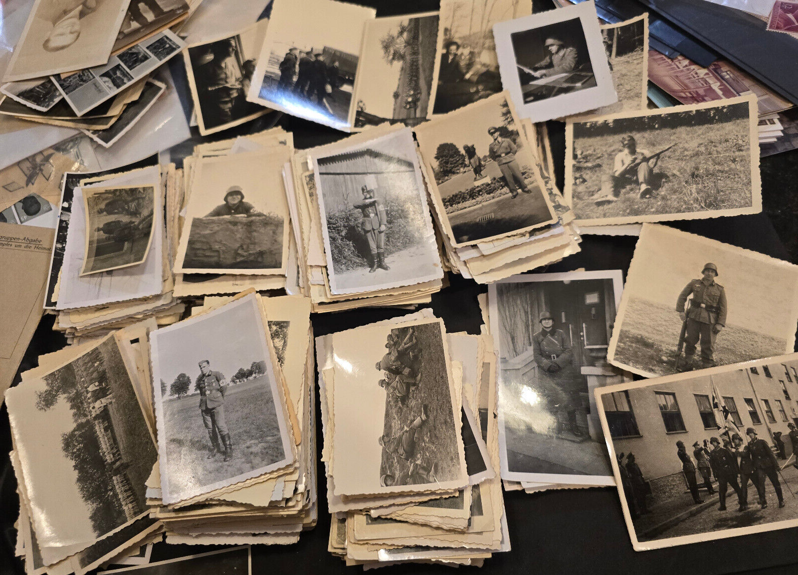 WW2 WWII original German soldiers wartime military photo photograph