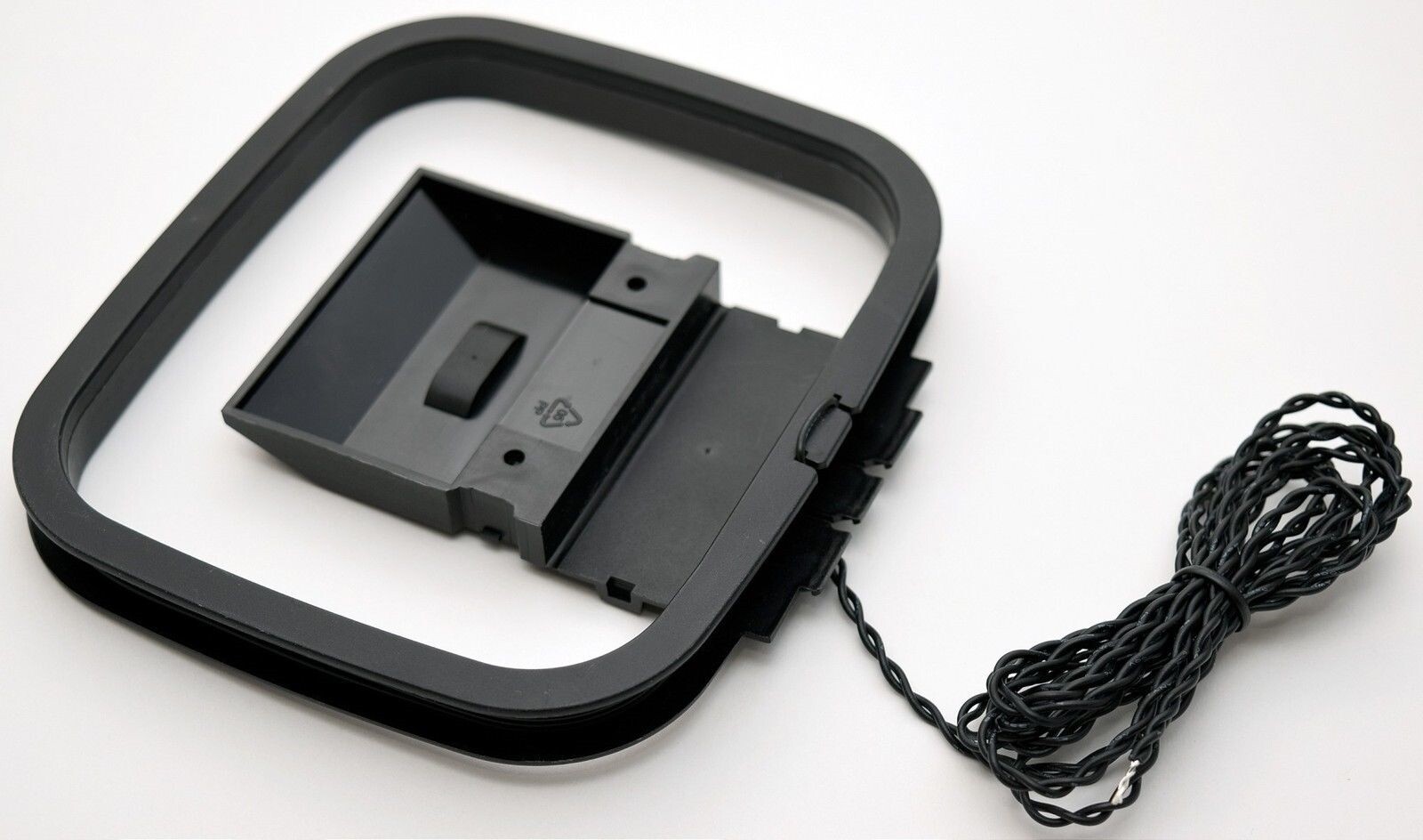 NEW AM/FM Loop Antenna Bare 2-Wire Connectors Home Theater HiFi Audio Receiver