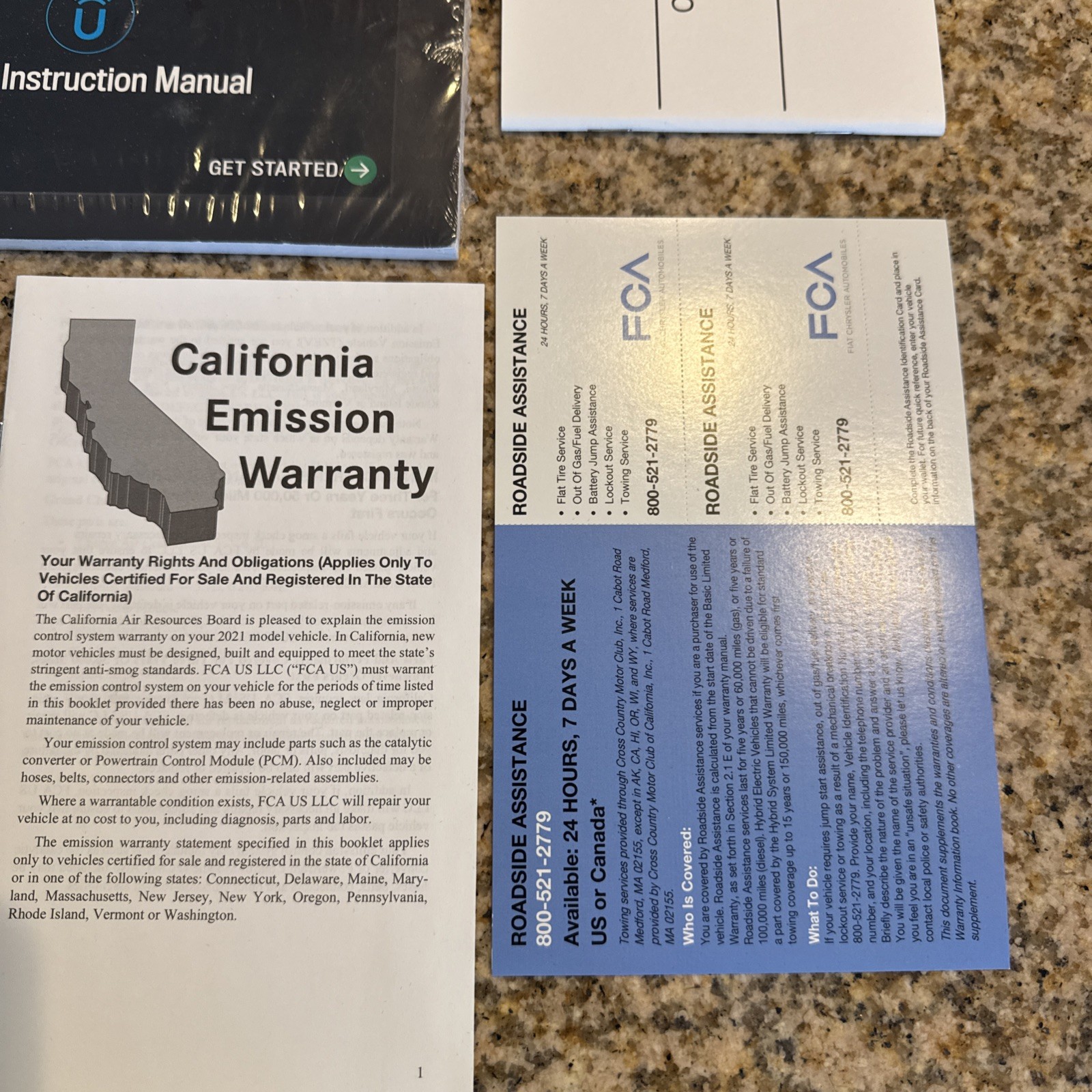 OEM Jeep Grand Cherokee Owners Manual Set & Case Will Work With Other Years