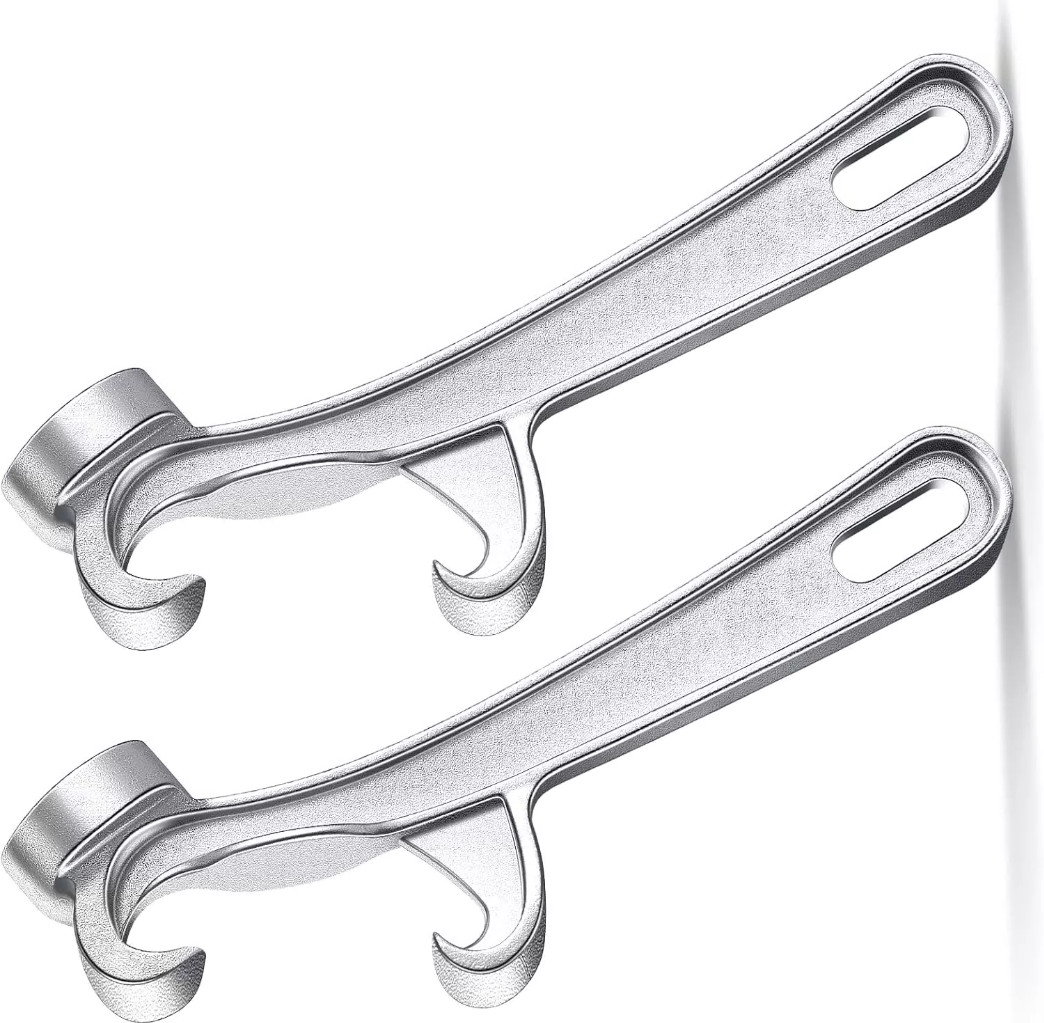 2 Pcs Bucket Opener 1-5 Gallon Aluminum Paint Can Pail Buckets Lid Opener New