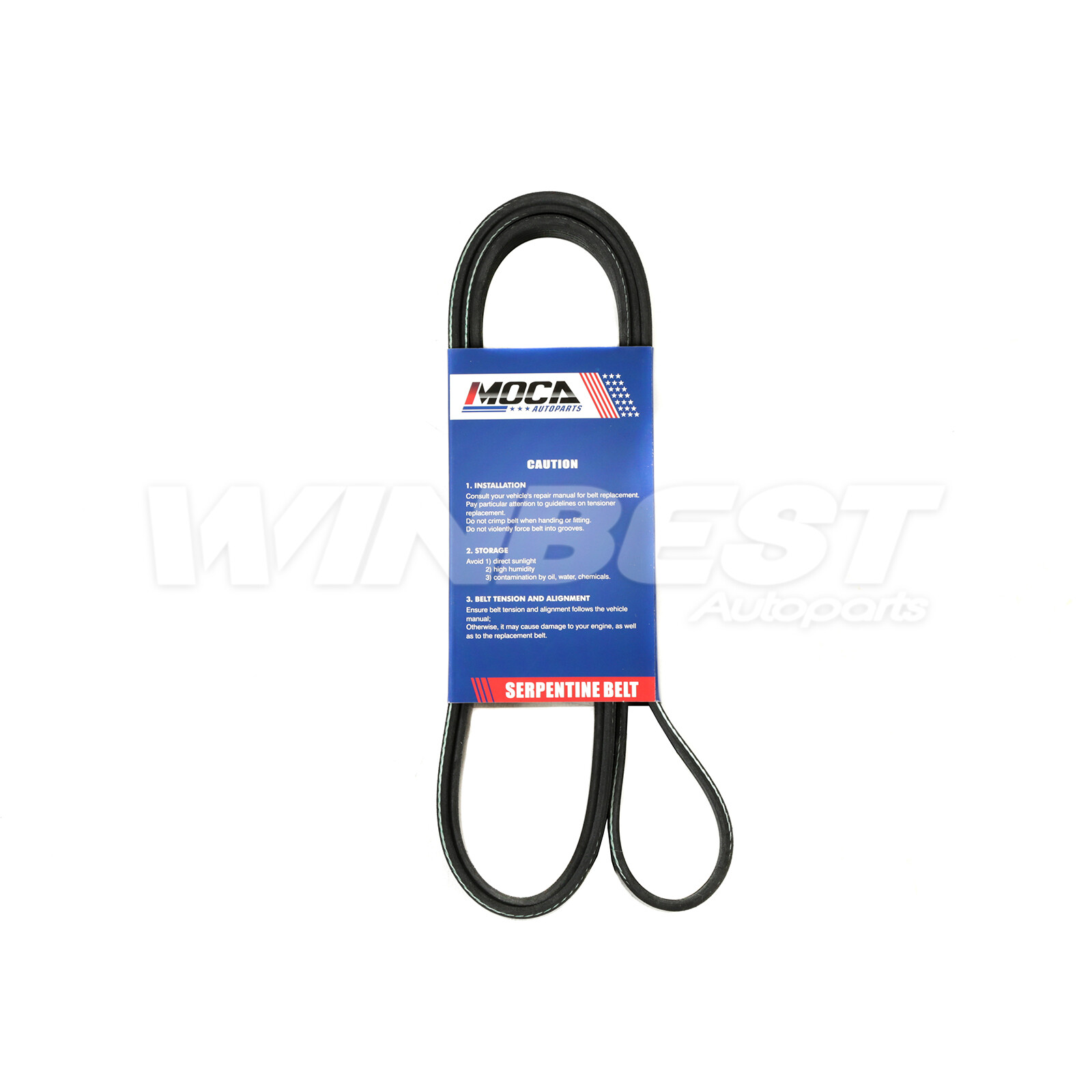 Serpentine Belt 6PK1880 for Audi Chevrolet Ford Toyota Volkswagen 1.8L 2.8L 3.0L