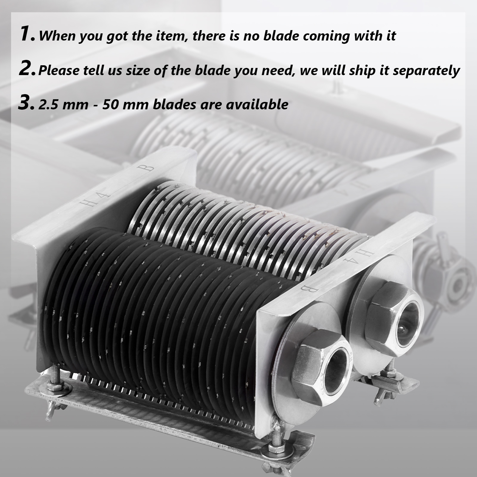 QE Meat Cutting Machine 110V Meat Cutter Slicer with 3/5mm Blade 500KG/H Output