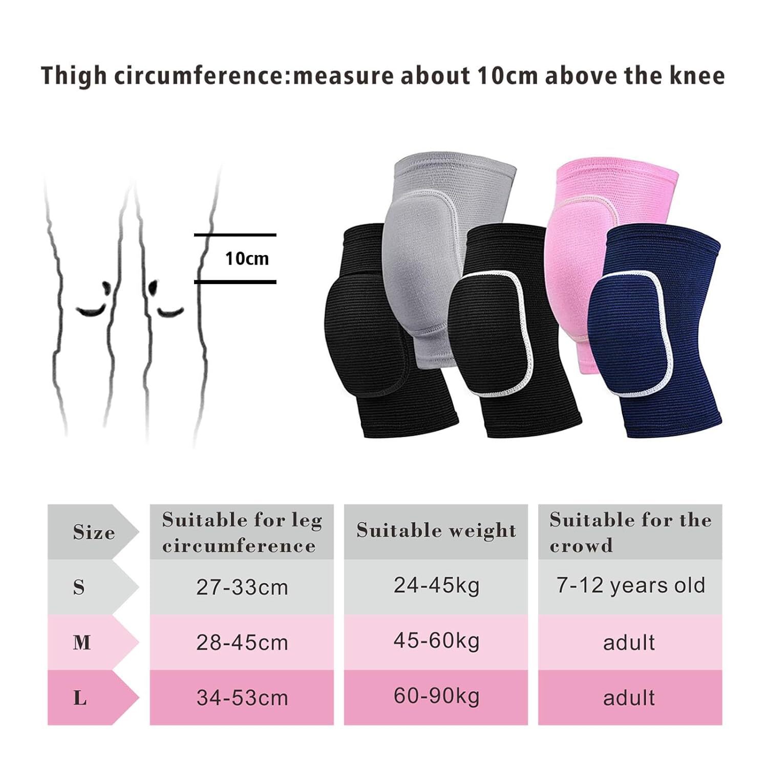 Knee Pads Knee Guards Soft Breathable Knee Pads for Men Women Kids Knees Protec