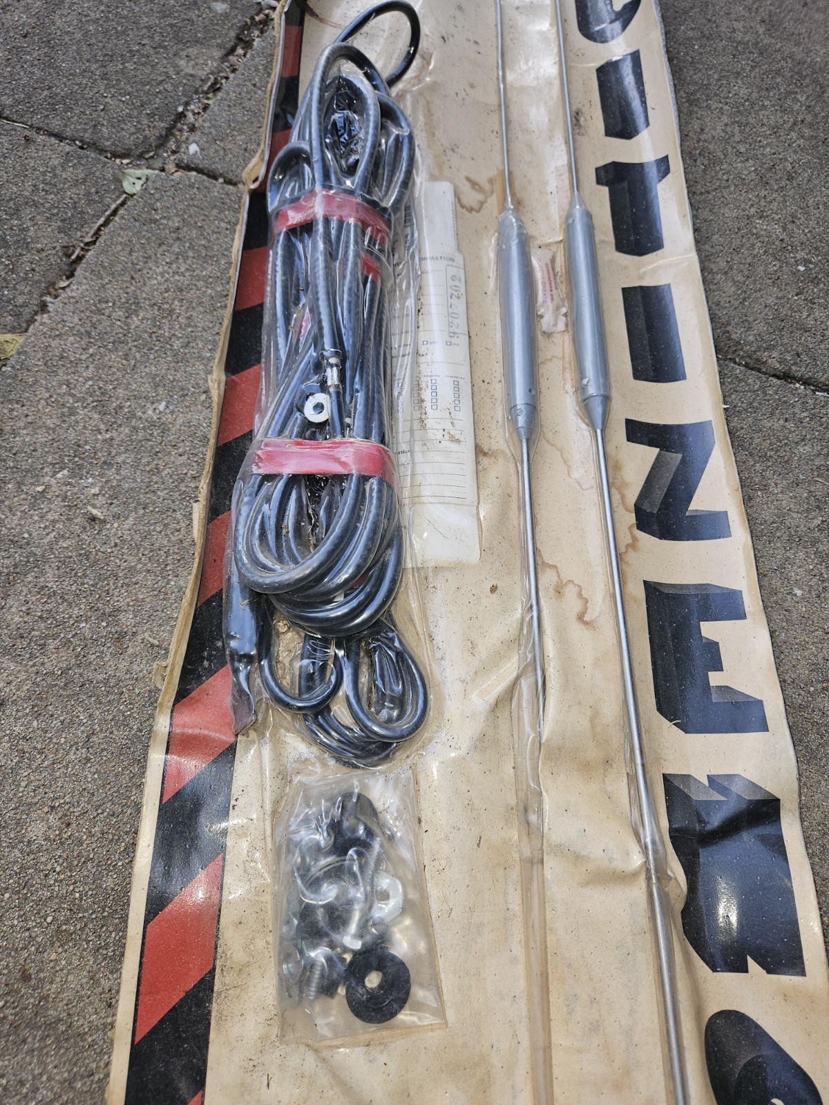 NOS ANTENNA SPECIALISTS CENTER LOADED MODEL MR312 MOBILE ANTENNA 27 MHz CB RADIO