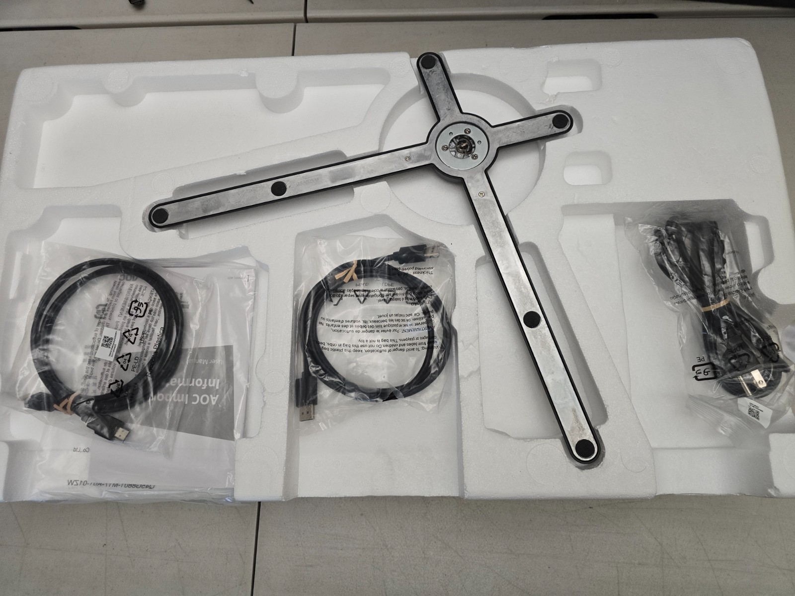 AOC Q27G3XMN 27" QHD Gaming Monitor, 2560x1440, Mini LED # 2928E Y