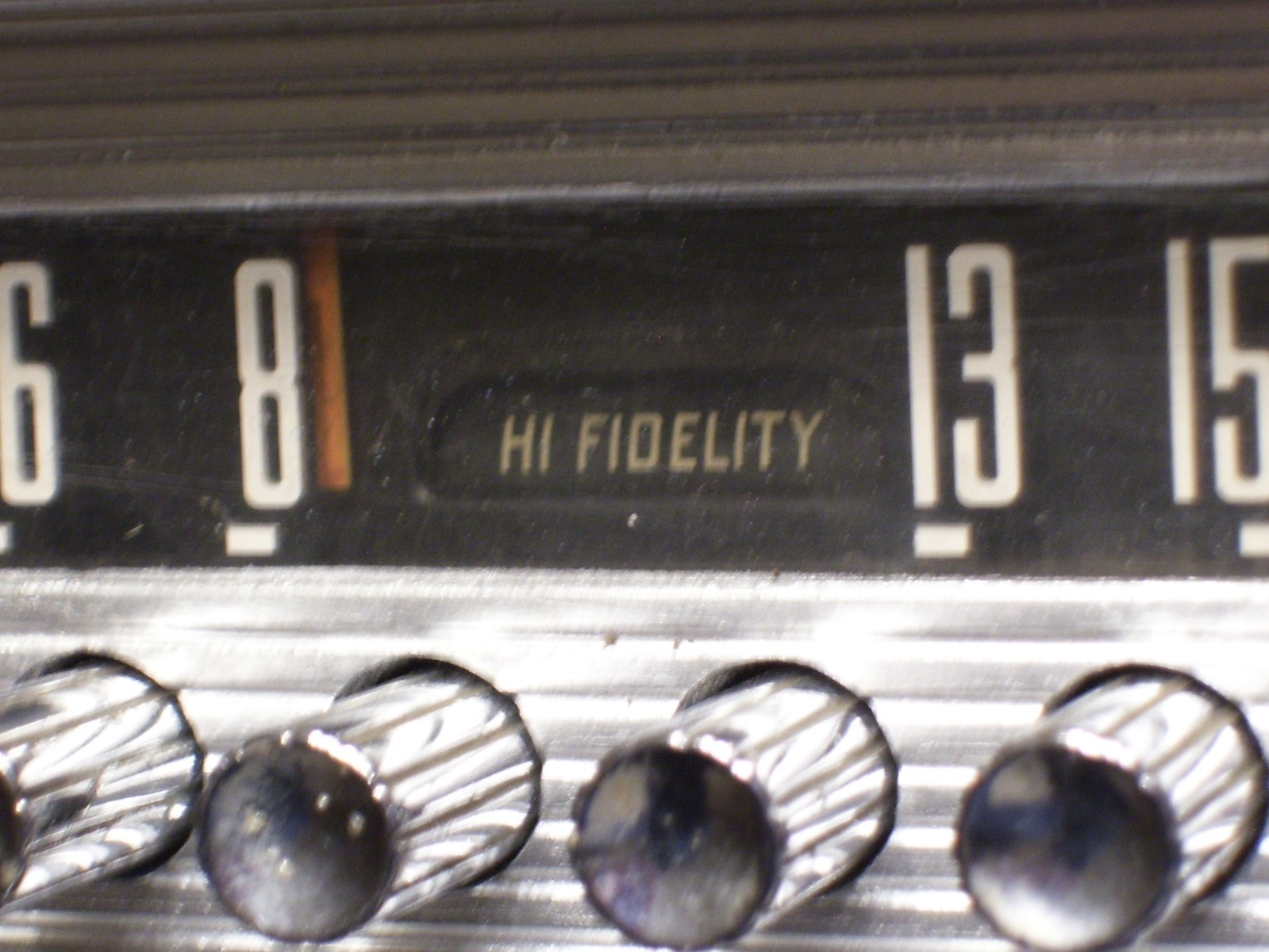 52 53 1952 1953 Ford hifidelity radio good working NICE