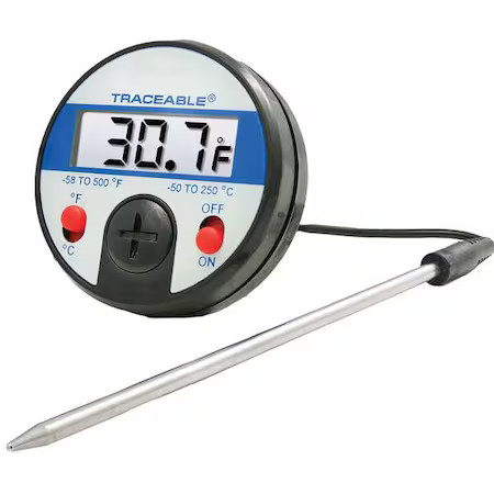 Traceable 4152 Nist Traceable Digital Thermistor Thermometer, -58 Degrees To