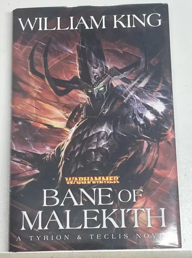 Warhammer Fantasy Black Library Bane of Malekith Elf book in good condition