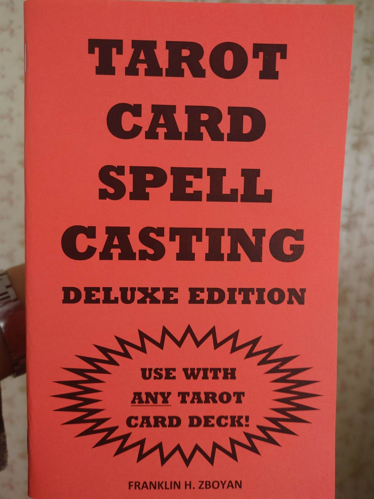 TAROT CARD "Spell" CASTING book DELUXE EDITION 76 pages Solar-Vision Publishing