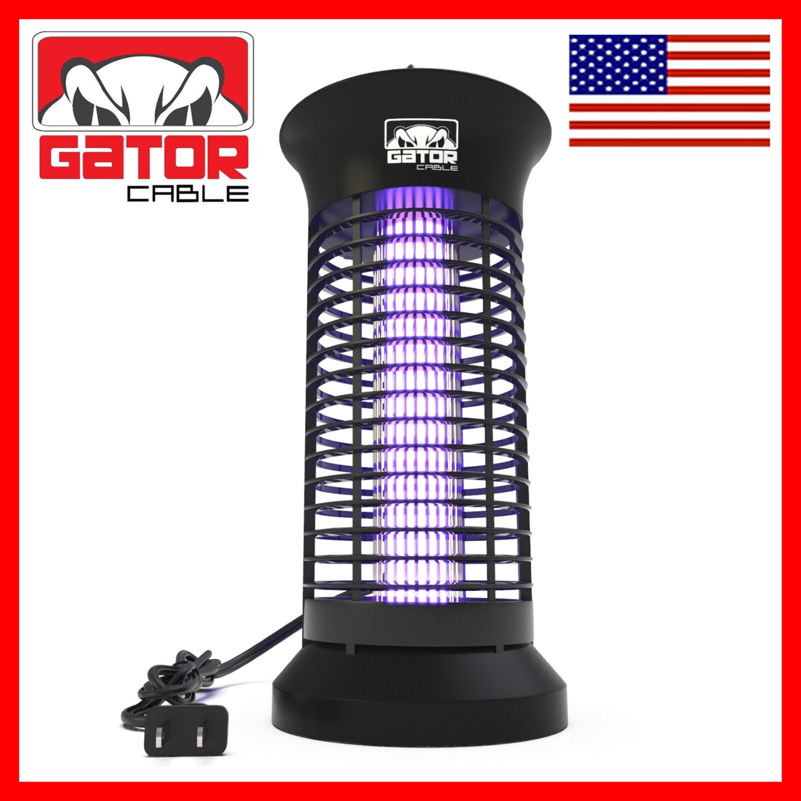 Electric Mosquito Insect Fly Bug Zapper Killer LED Light Trap Pest Control Lamp