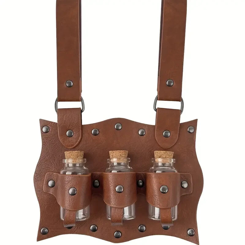 Renaissance Potion Holder Black Brown