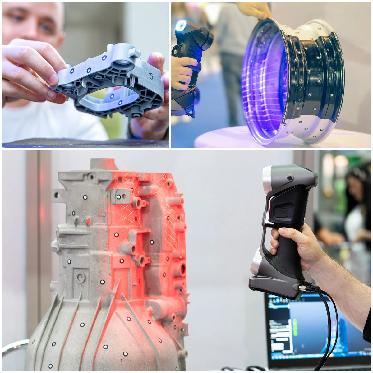 3D Scanning Markers 3.0/6.0mm, 3D Scanner Diffuse Reflection Tracking Reference