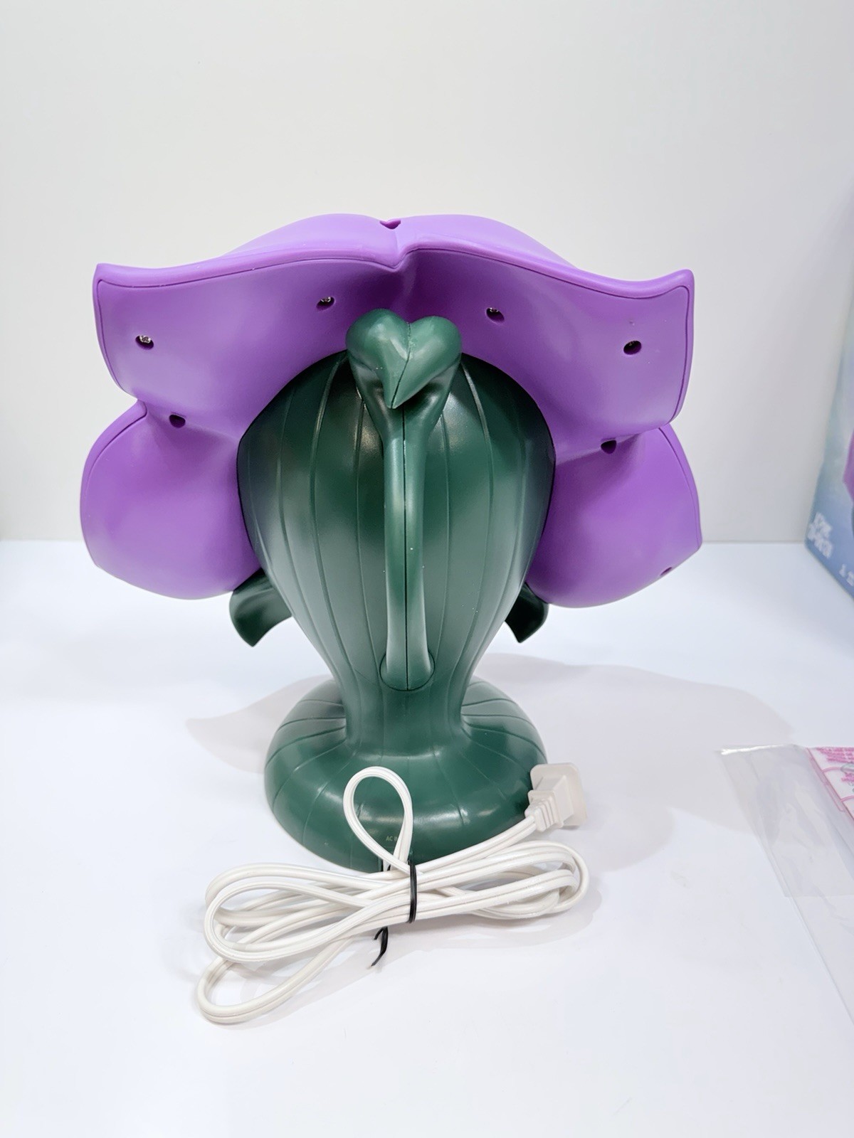 NEW OB 2009 Disney Fairies Tinker Bell & Friends Purple Flower CD Player Boombox