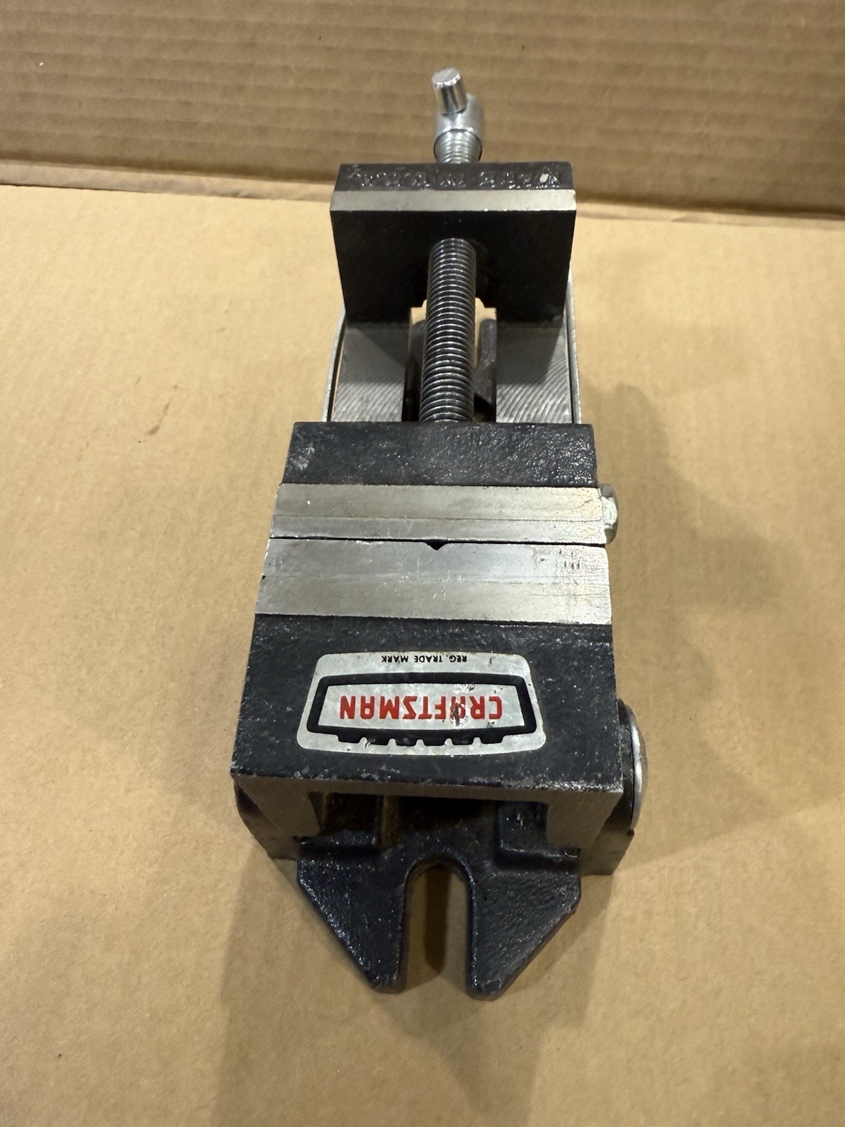 Vintage Craftsman 2.5" Drill Press Angle Machinist Vise No. 2754 Made in USA