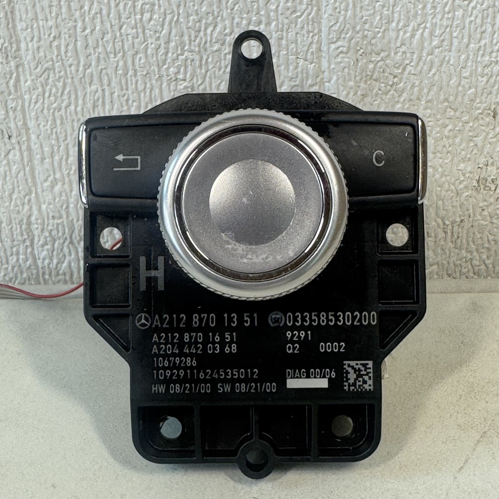 Joystick Navigation Mercedes-Benz E-Klasse (W212), OEM A2128701351 ORIGINAL USED