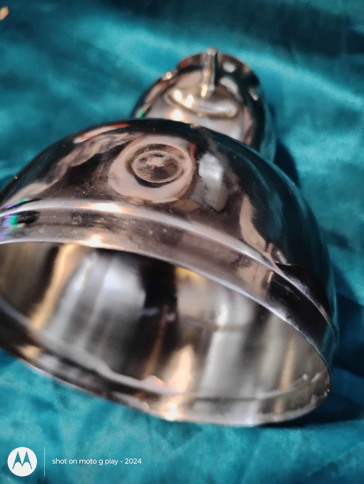 Art Deco 1920s Snowman Cocktail Shaker Silver Plated Metal