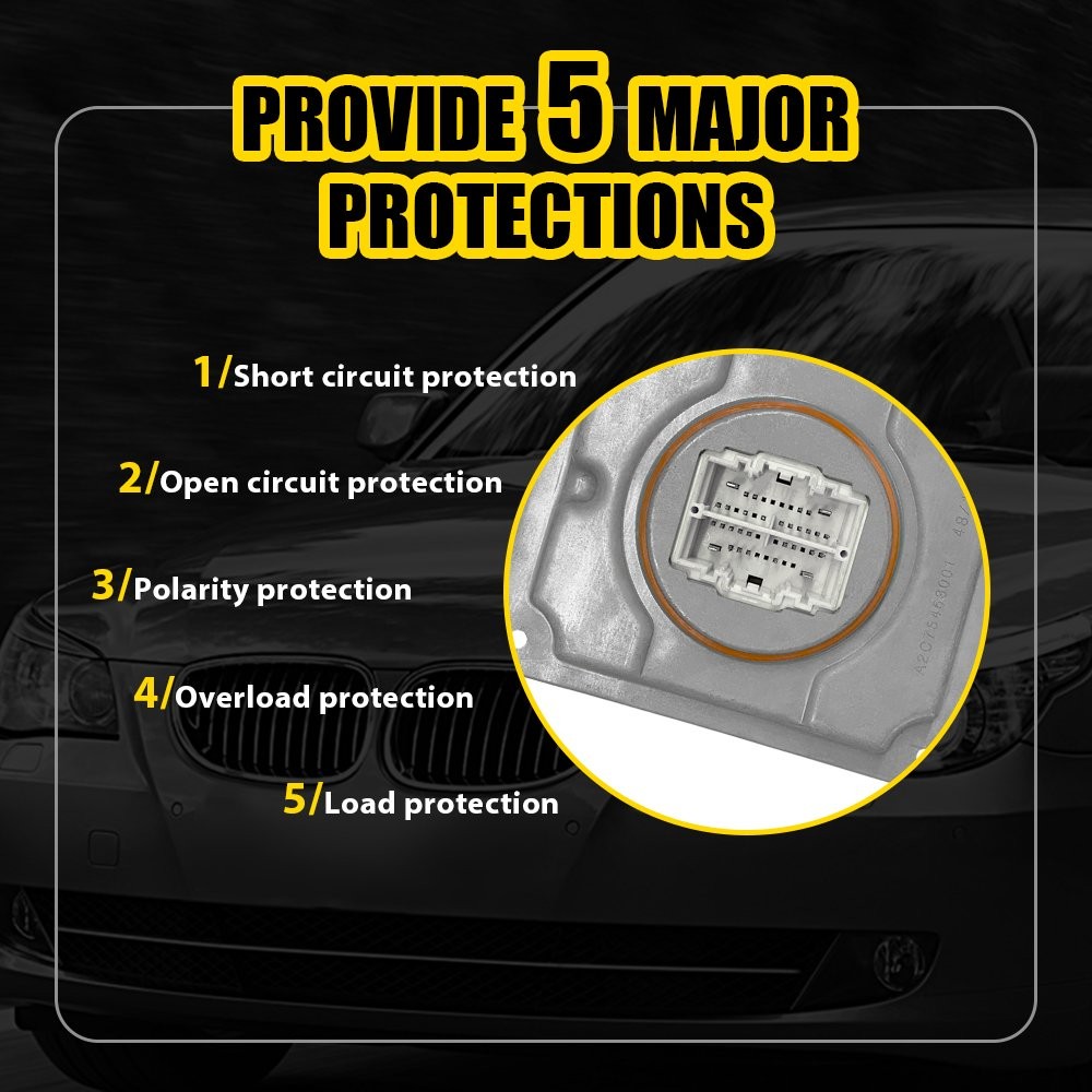 Pair FOR Ford F150 F250 350 2020-2022 LED Headlight Control Module Ballast