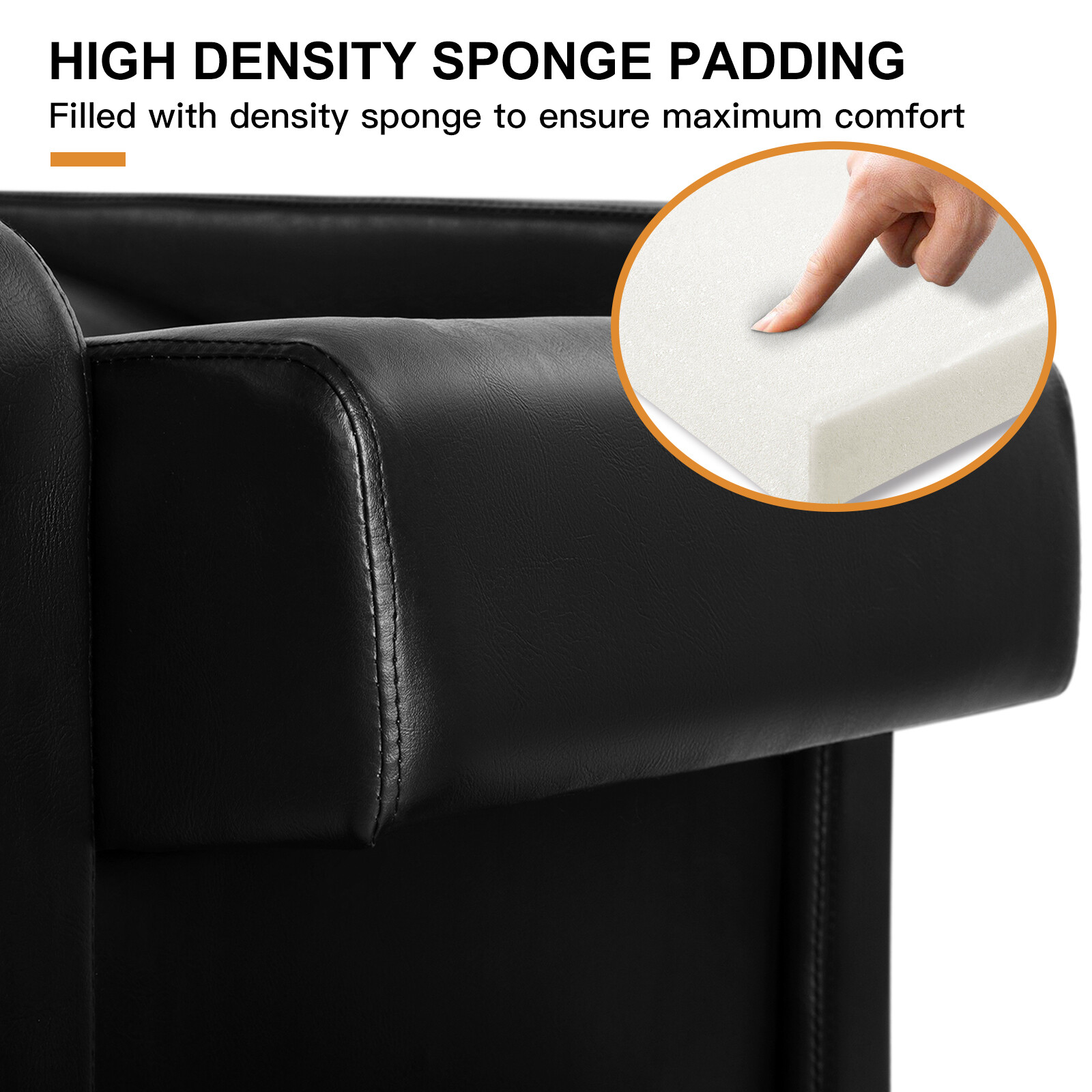 Backwash Unit Ceramic Bowl Sink Barber Chair Shampoo Salon Spa Beauty w/Footrest