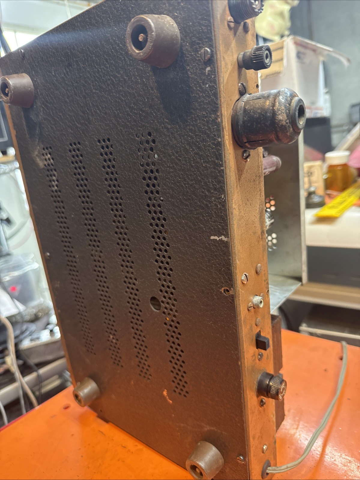 EICO CW AMATEUR TRANSMITTER MODEL 720 Ham Radio Works On 40 Low Output