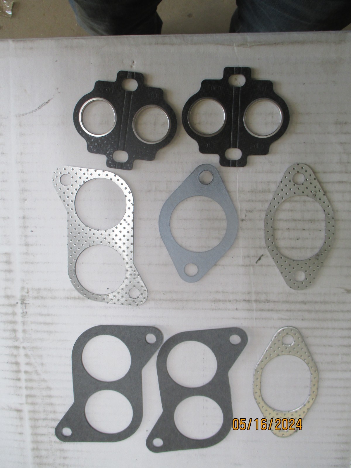 JOHN DEERE 3010/3020 GAS INTAKE/EXHAUST  MANIFOLD GASKET SET  NEW AFTERMARKET