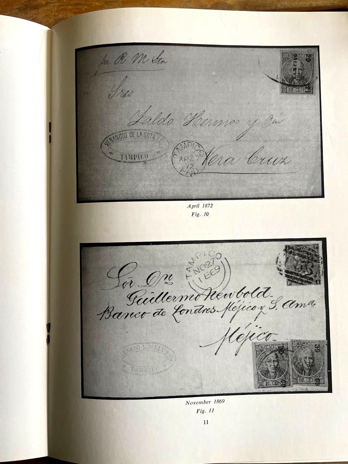 4-item lot Mexican Philately. Pulver Introduction, Maritime, Revolution British