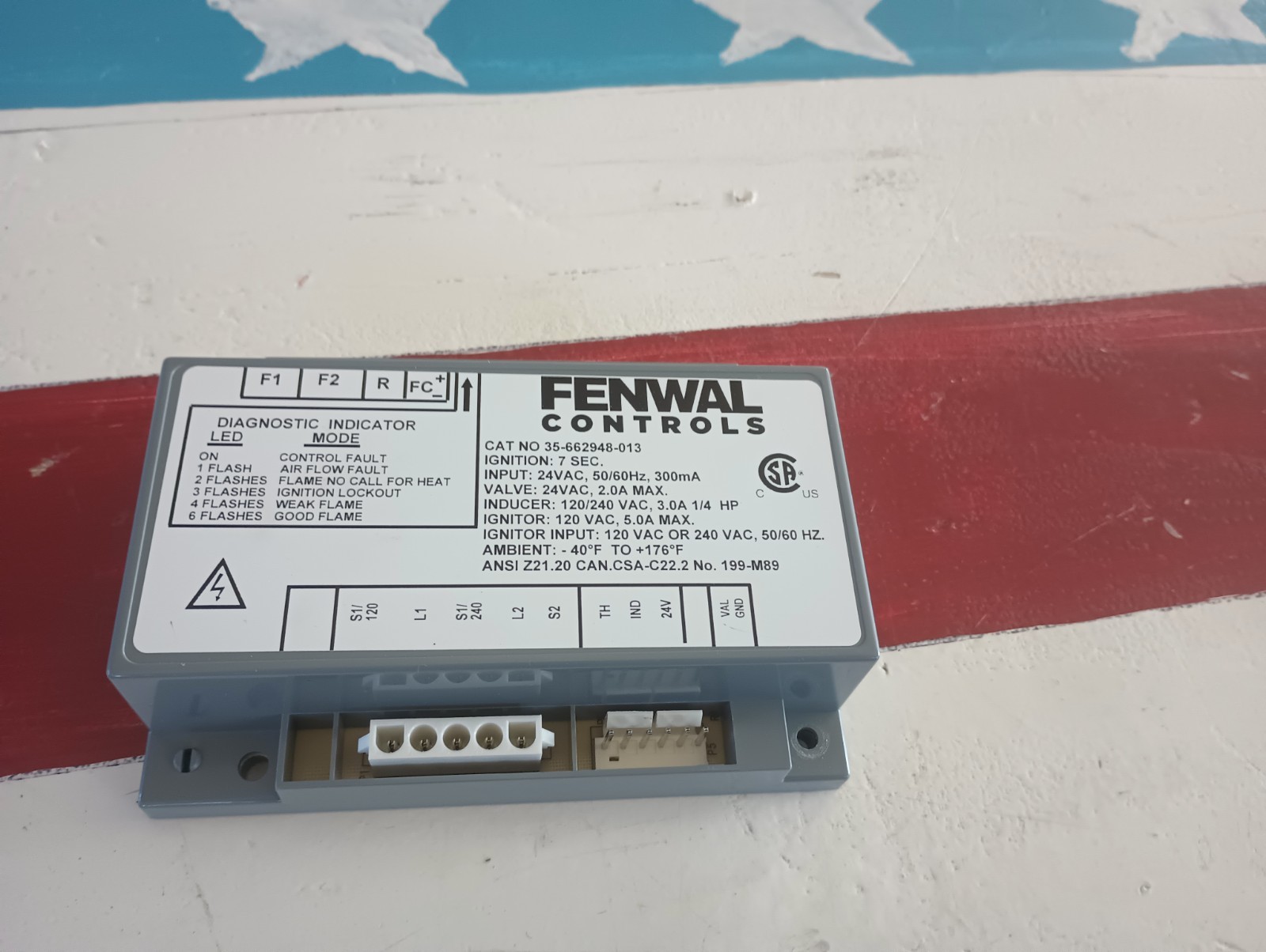 FENWAL 35-662948-013 Automatic Ignition Control Module  476223