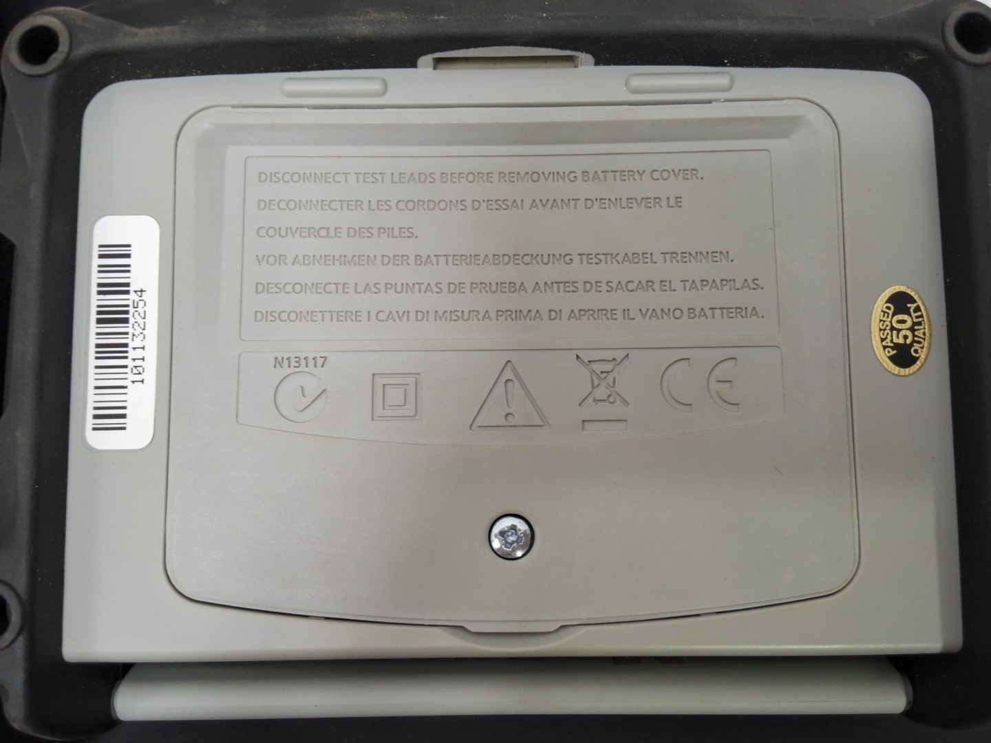 MEGGER DET3TD EARTH TESTER W/ACCESSORIES & CASE- FREE RETURNS- USED