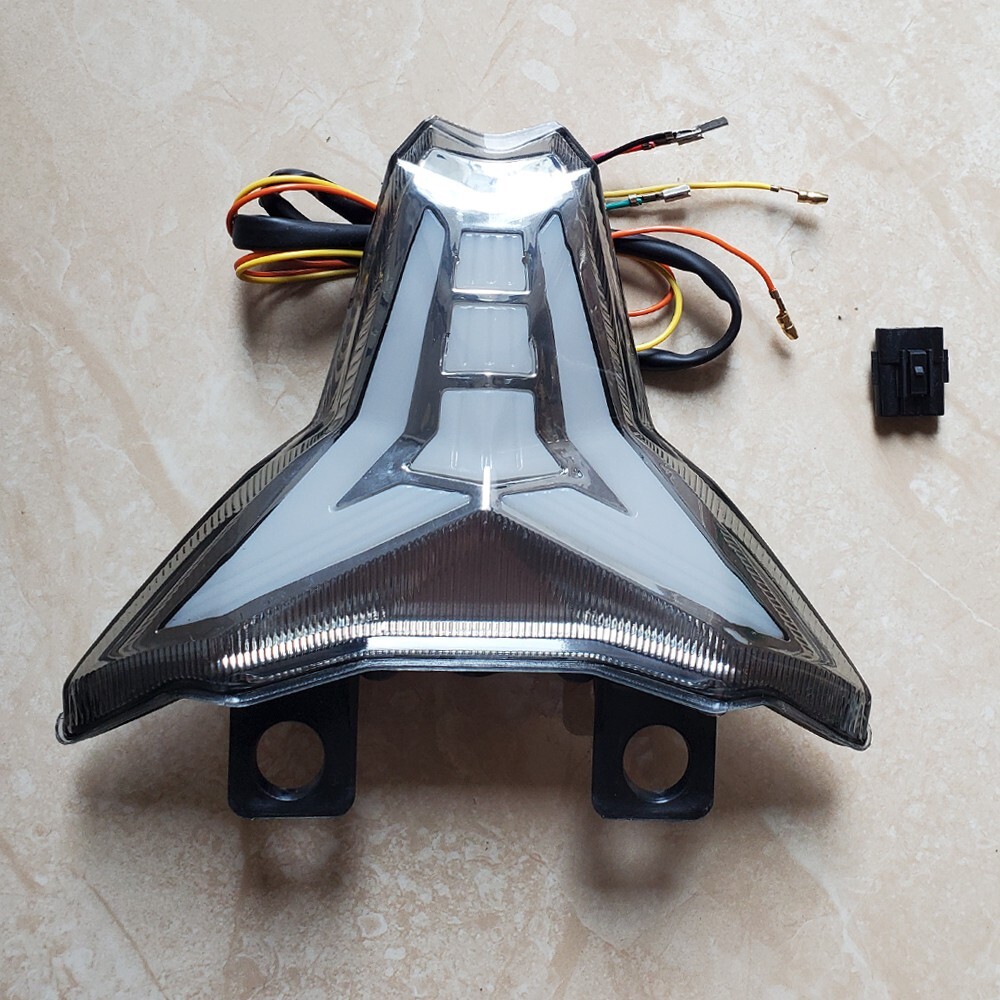 For 2019 - 2025 ZX6R Integrated LED Tail Light Brake Turn Signal , Plug and Play