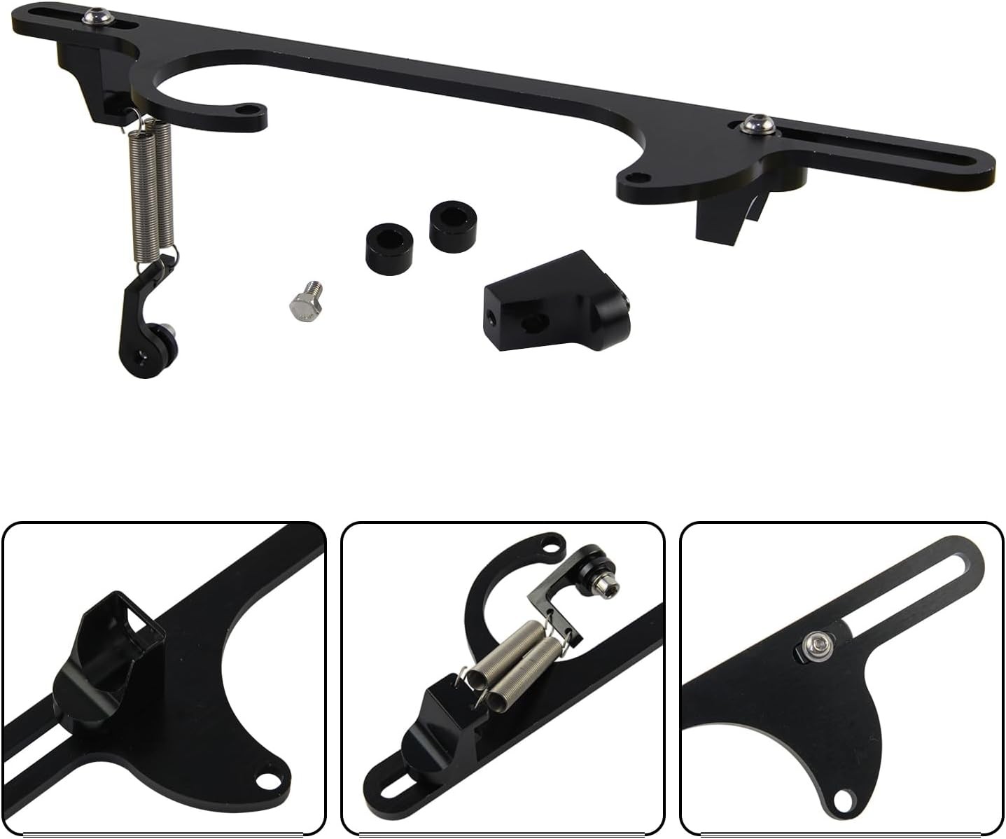 Throttle Cable Carb Bracket Carburetor 350 for Holley Aluminum 4150 4160 Series