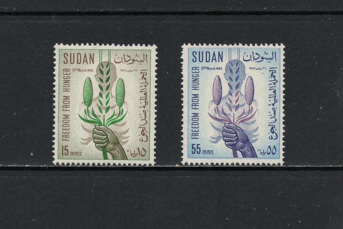 S7358   Sudan   1963   F.A.O.    2v.   MNH