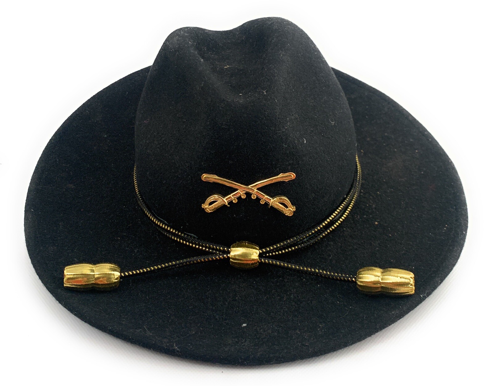 US Army Senior Officer State Trooper Acorn Campaign Hat Band