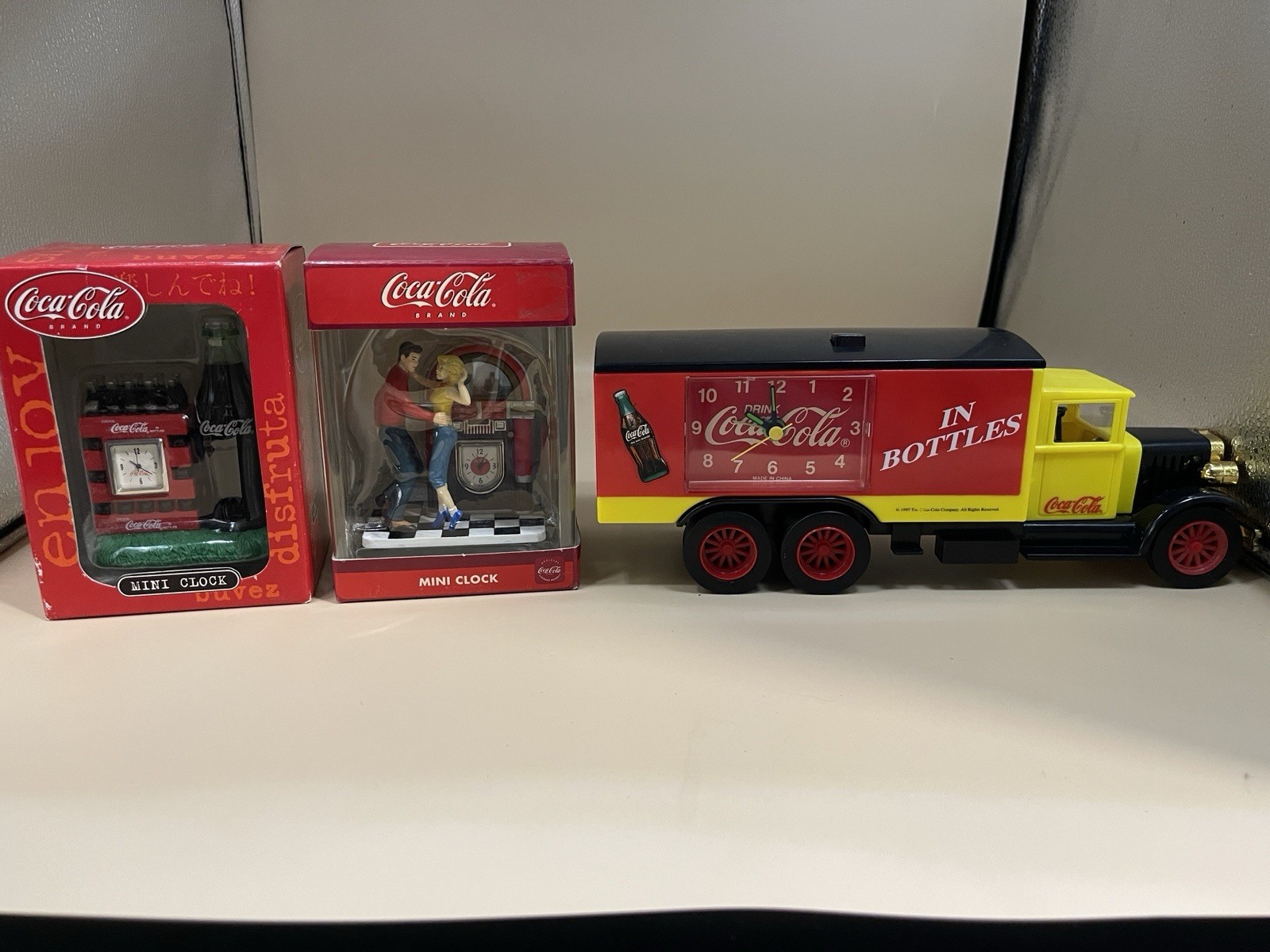 Huge Vintage Lot Of 78 Coca-Cola Collectibles, Clocks, Diecast, Salt & Pepper