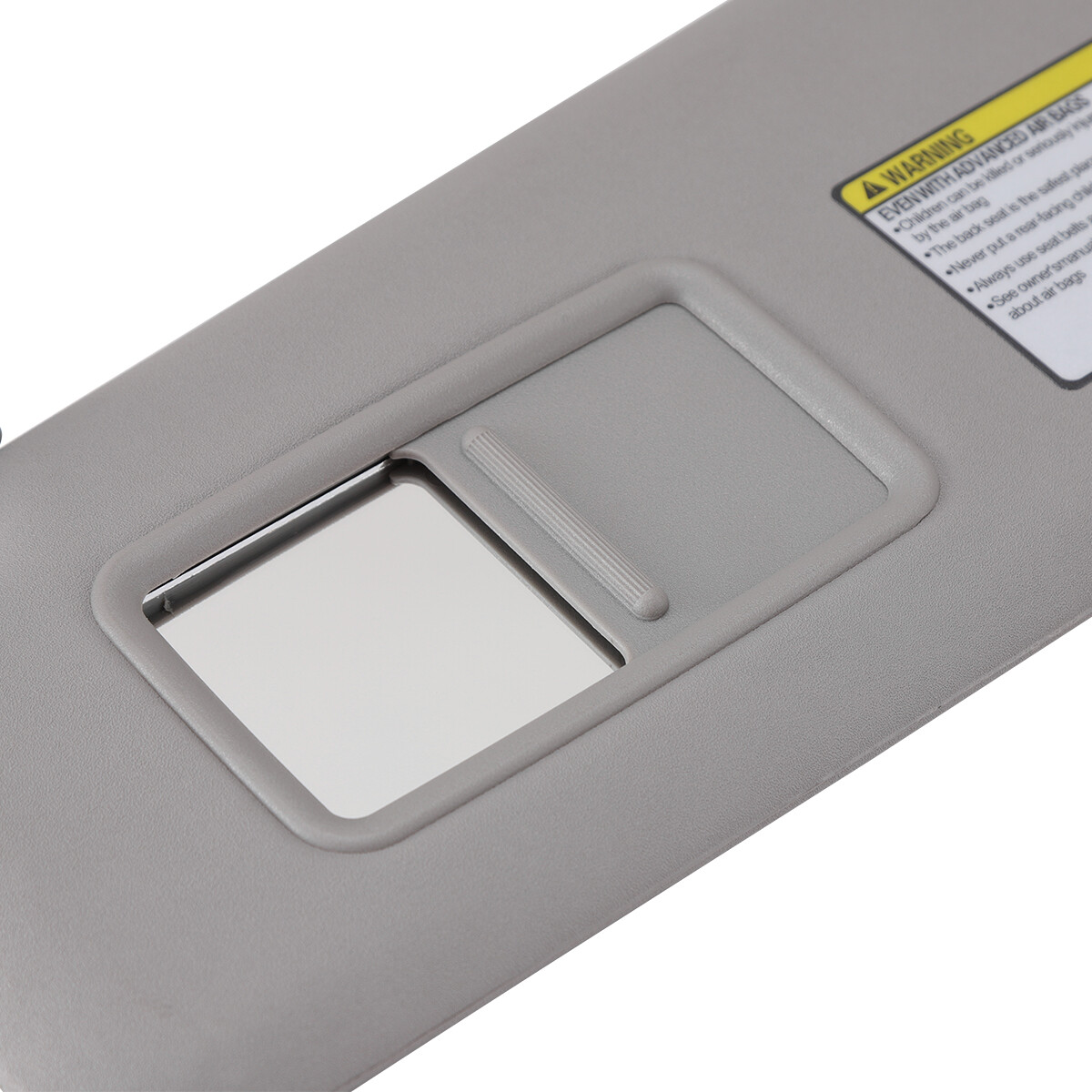 Gray Left Driver Side Sun Visor w/Mirror & Light For 2008-2013 Toyota Highlander