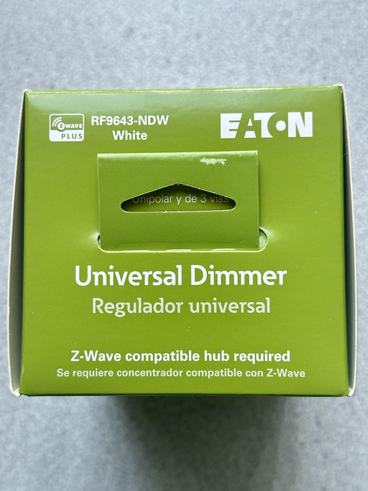 LOT of 4 NEW SEALED Eaton Smart Home Z-Wave Plus Universal Dimmers RF9643-NDW