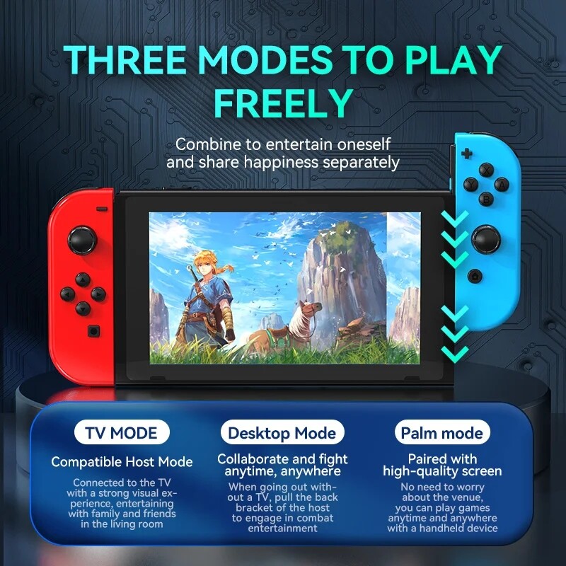 Wireless Bluetooth Left & Right Controller For Nintendo Switch Joy-Con1-Pair