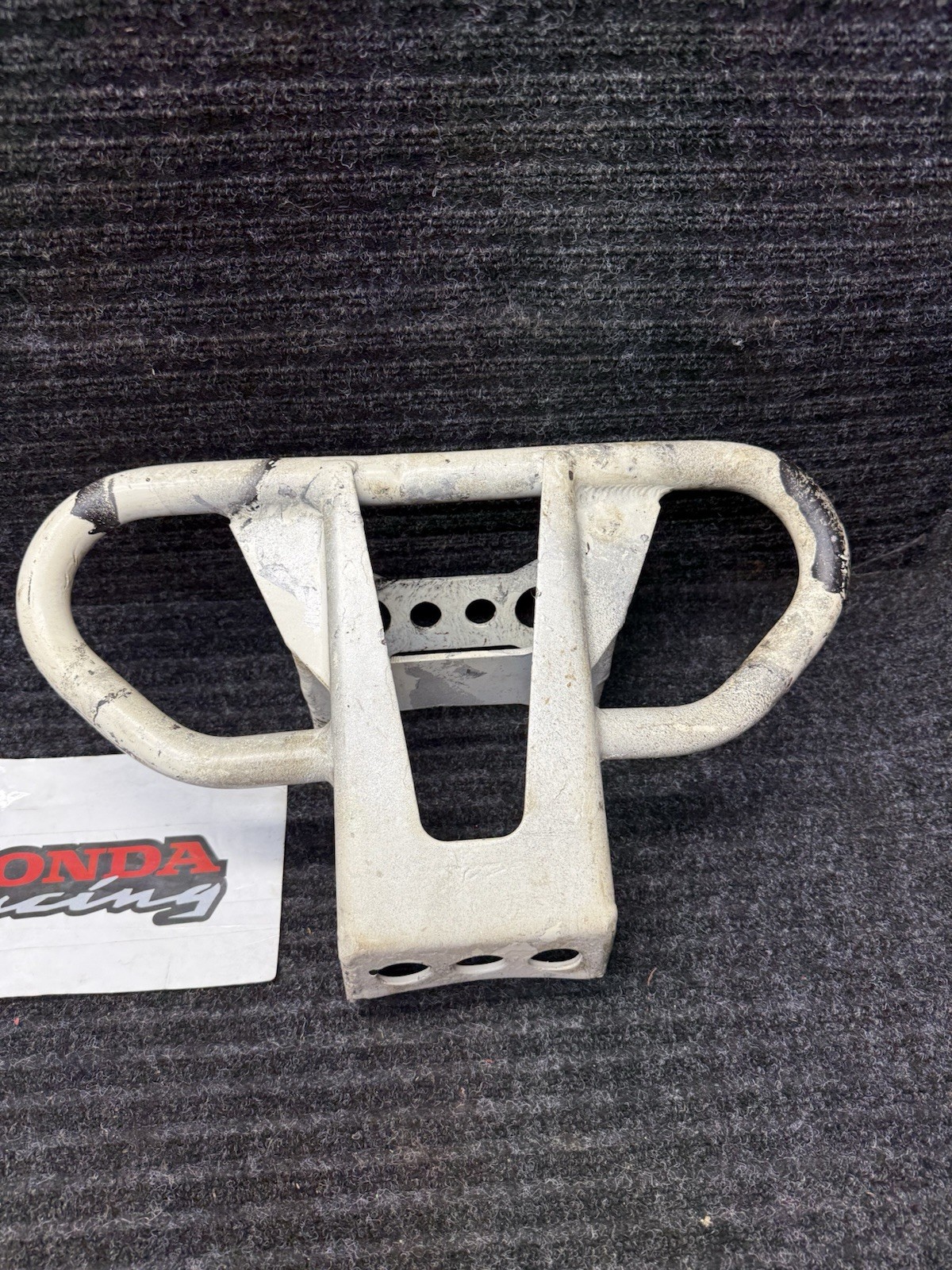 🔥White🔥99-04 HONDA TRX400EX TRX 400EX AFTERMARKET White FRONT BUMPER #1157