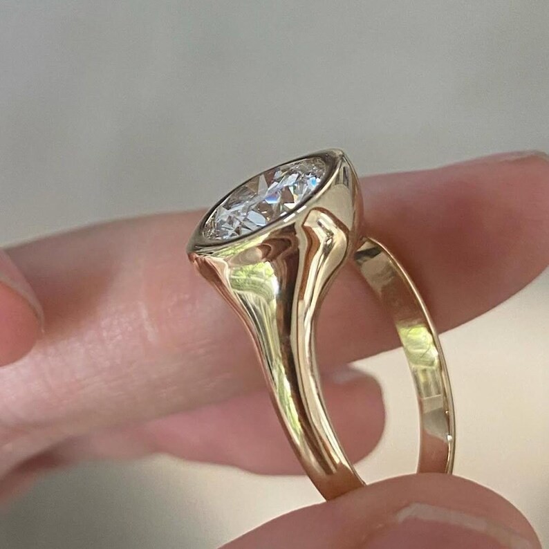 2.30 TCW Classic White Lab Grown Diamond Engagement Ring